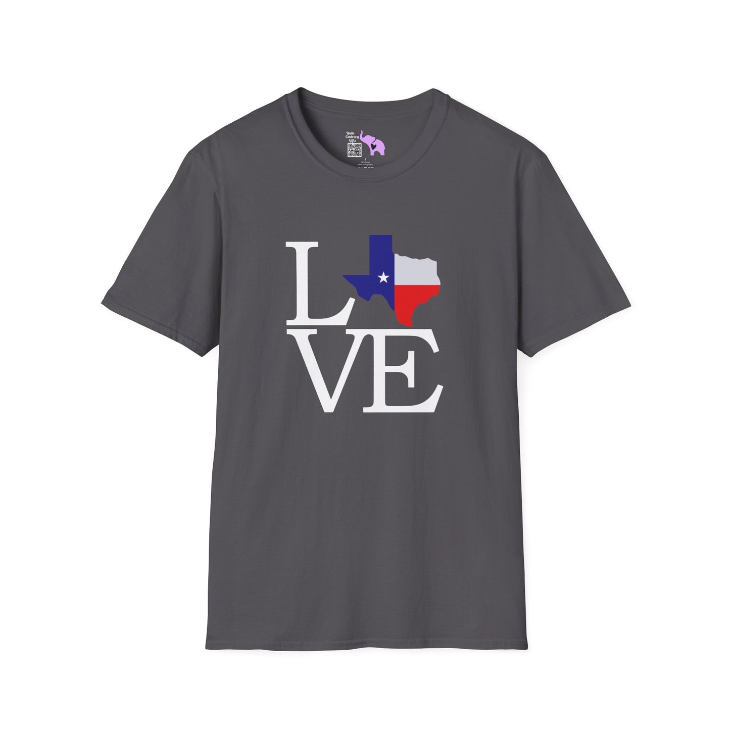 Love (Texas) Adult T-shirt