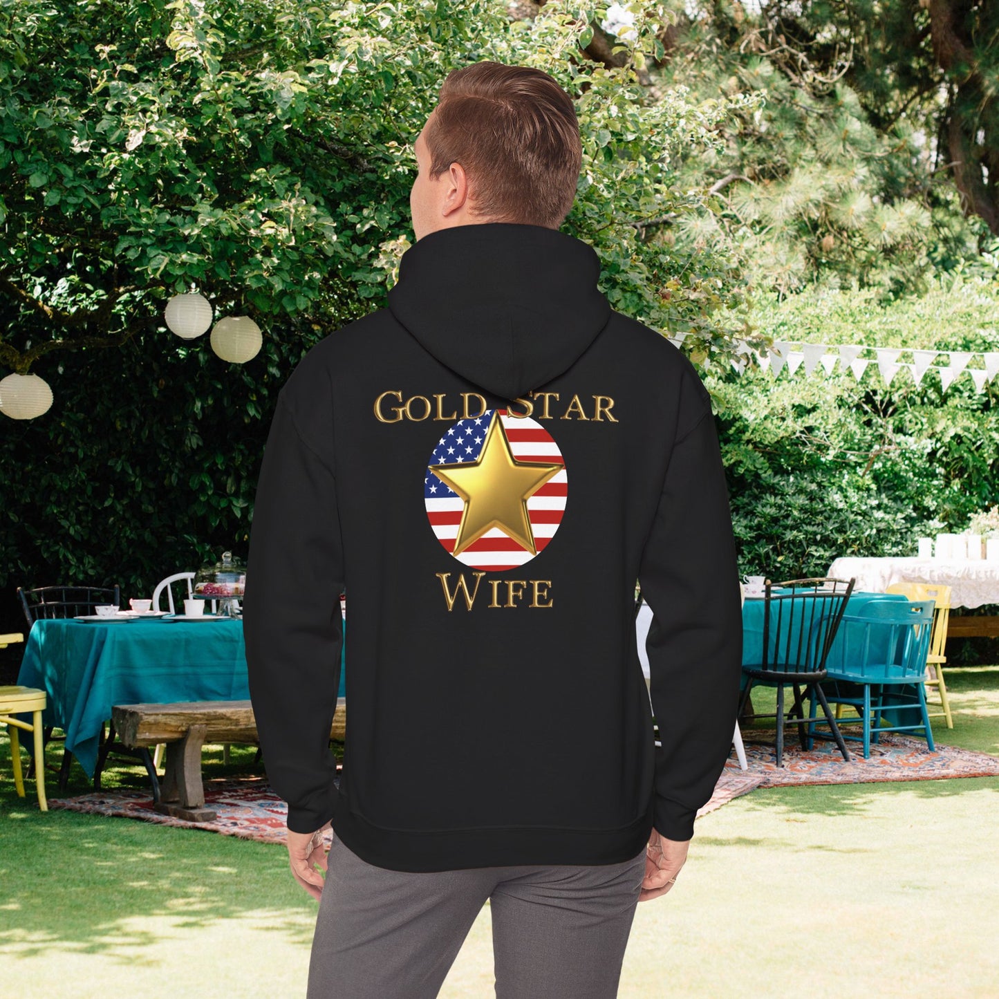 Gold Star Wife Heavy Blend™ Hooded Sweatshirt