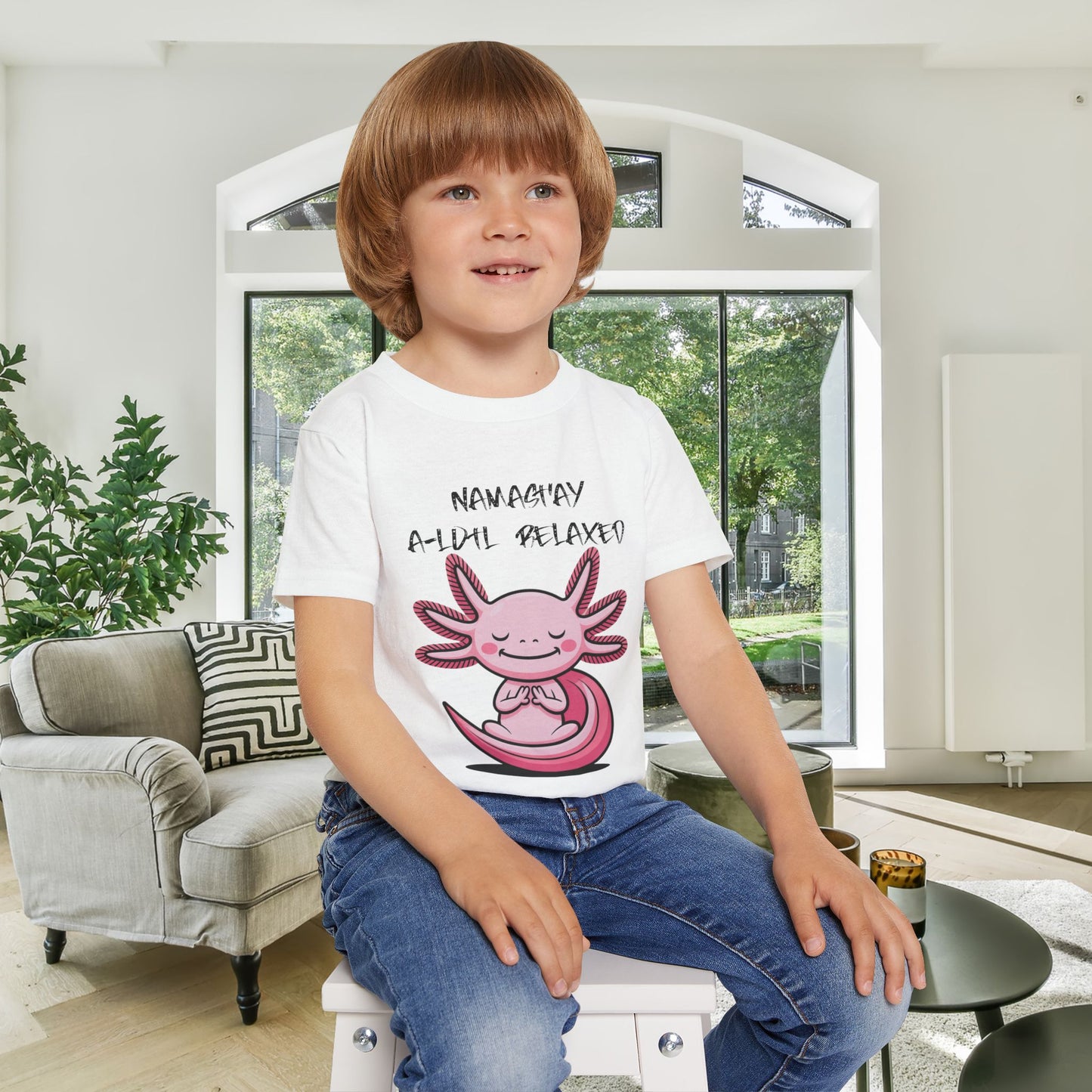 Namastay A-lotl Relaxed Heavy Cotton™ Toddler T-shirt