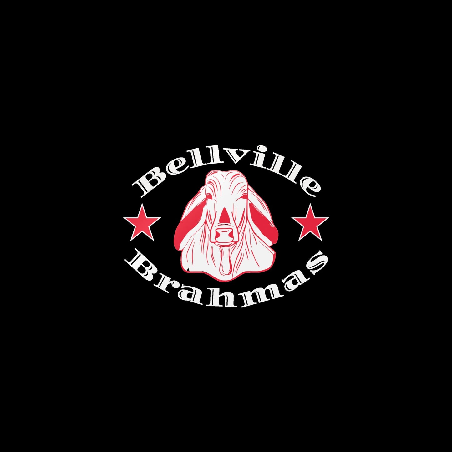 Bellville Brahmas Classic, White Decal