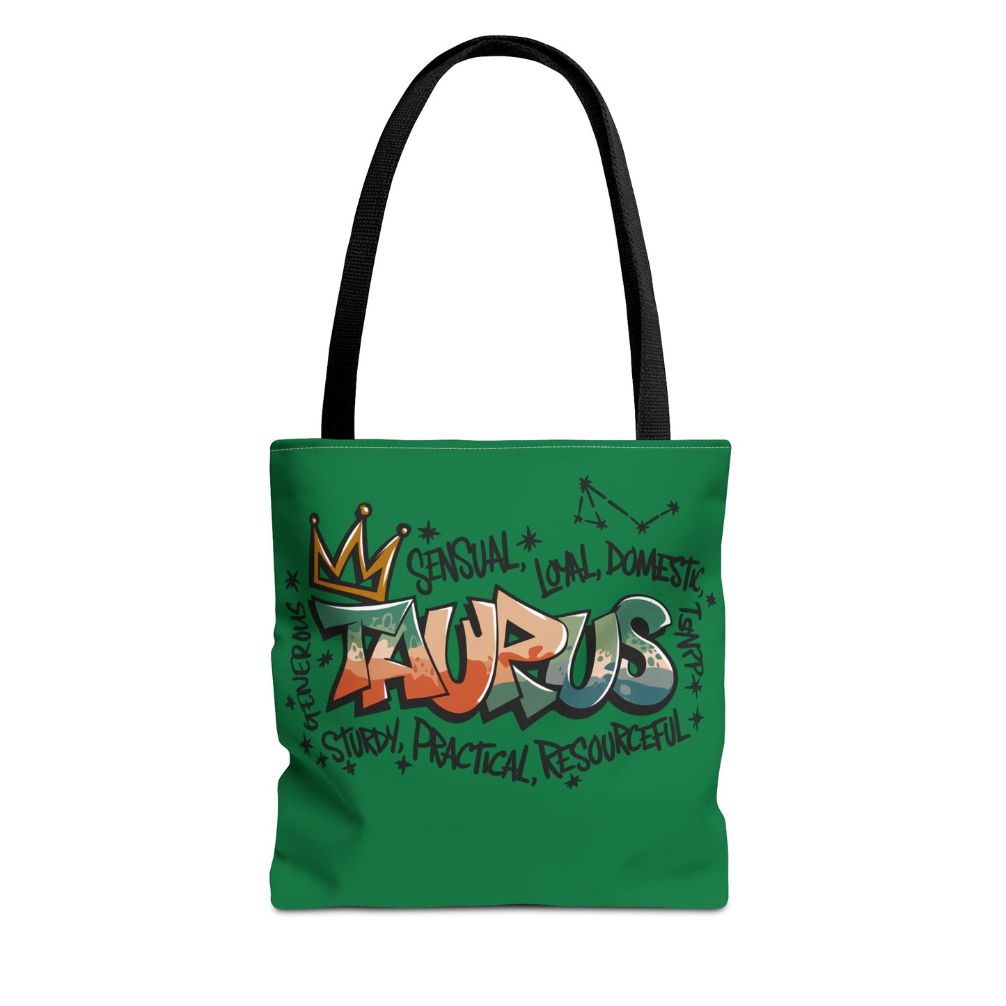 Taurus Street Art Canvas Tote Bag