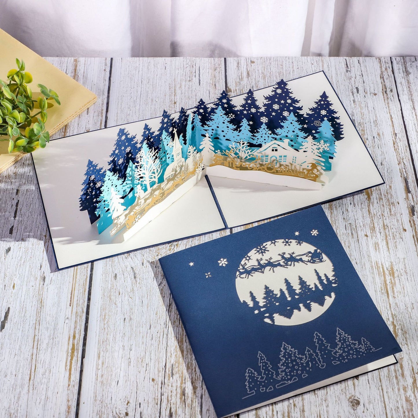 Winter Forest Pop-Up Card