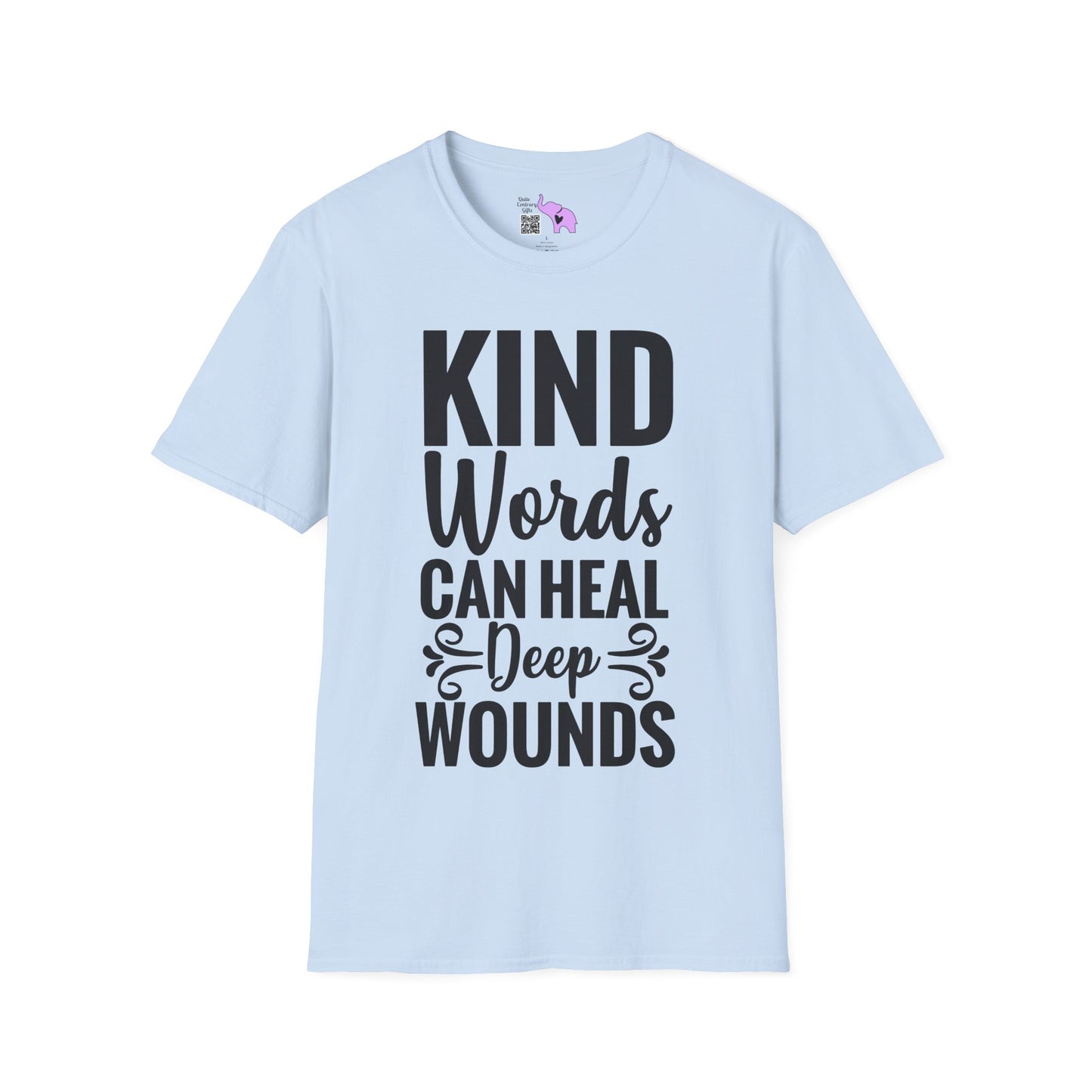 Kind Words Can Heal Deep Wounds Adult T-shirt