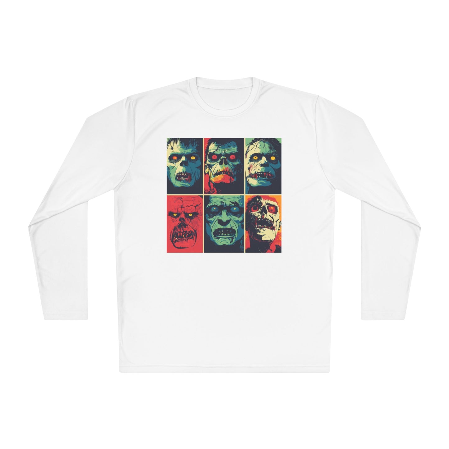 Halloween Monster 2 Adult Long Sleeve Tee