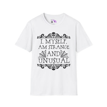 Beetlejuice I Myself Am Strange and Unusual T-shirt