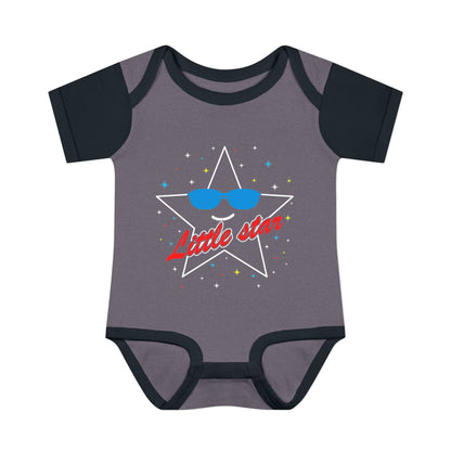 Little Star Infant Baby Rib Bodysuit