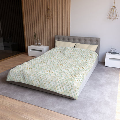 Faded Correspondence Duvet Bedding Set