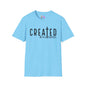 Created With A Purpose (with Cross) Adult T-shirt
