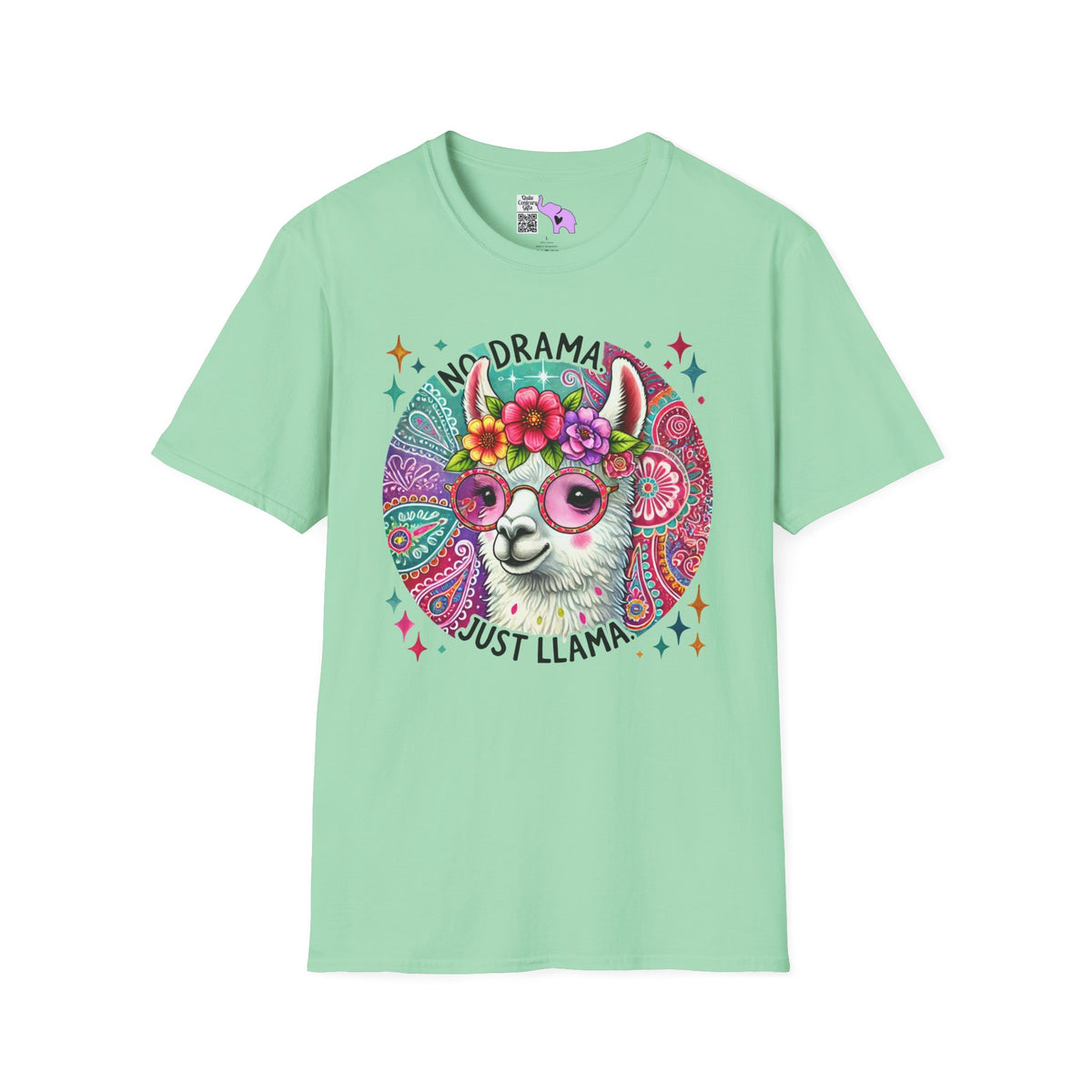 No Drama Just Llama Adult T-shirt