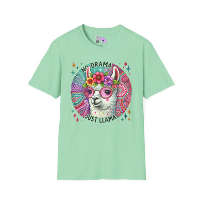 No Drama Just Llama Adult T-shirt