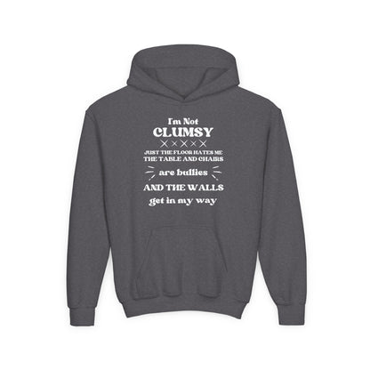I'm Not Clumsy Youth Hoodie