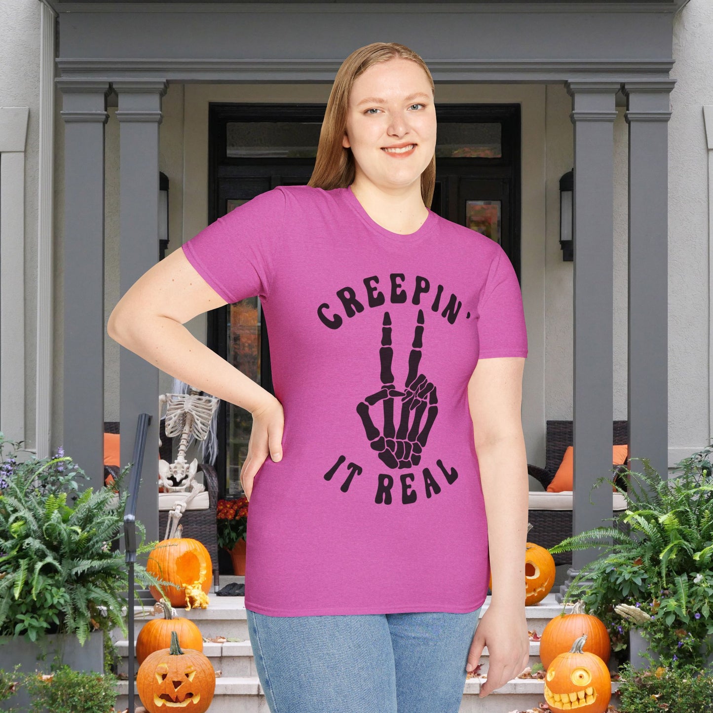 Creepin' It Real Adult T-shirt