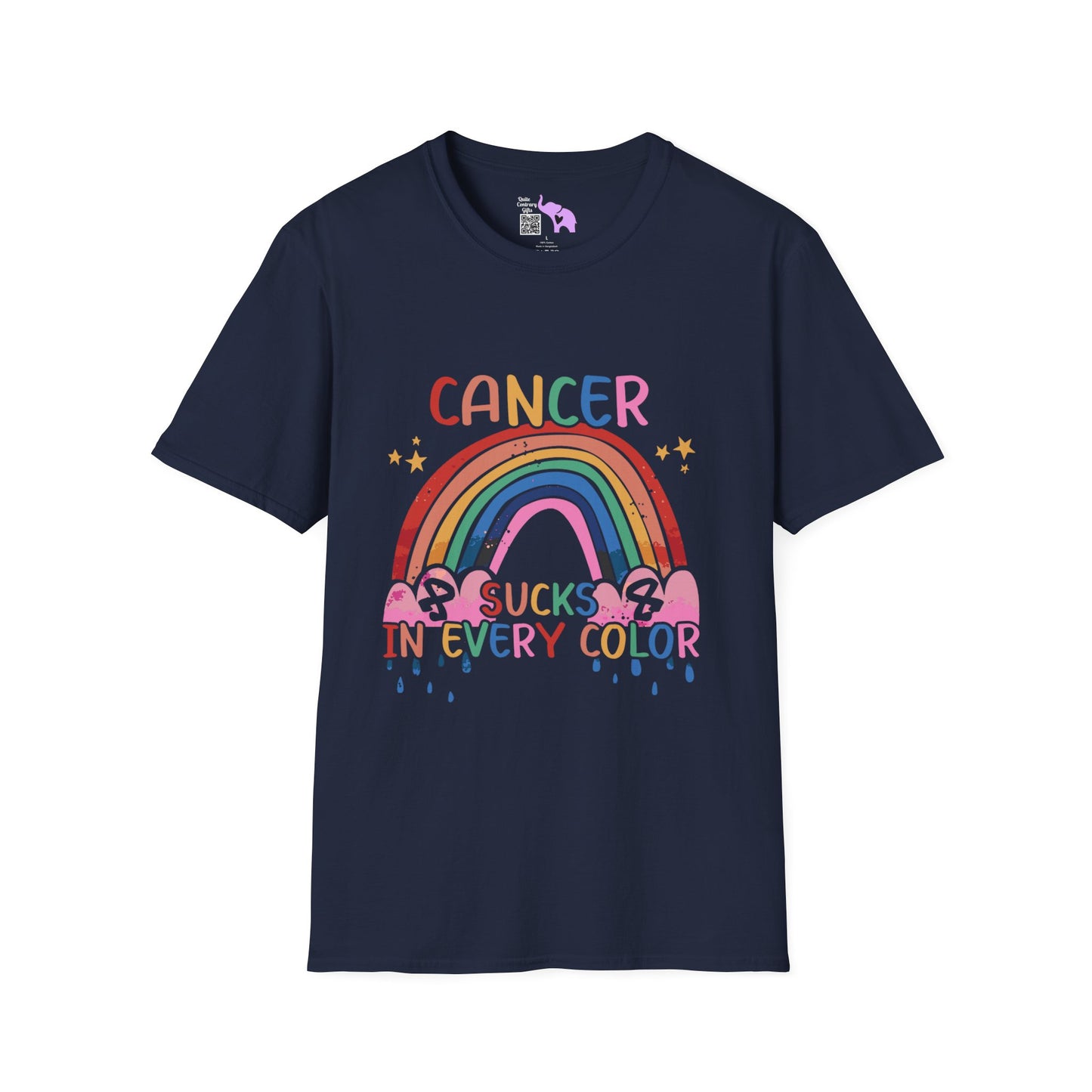 Fight Cancer in All Colors 20 Adult T-shirt