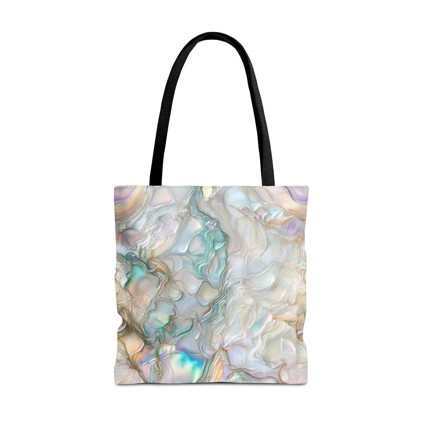 Green Opalescent Dreams Canvas Tote Bag