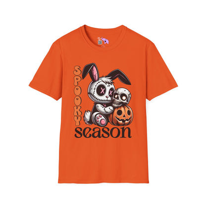 Spooky Season (Voodoo Bunny/Pumpkin) Adult T-shirt