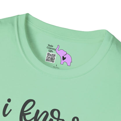 I Know I Swear Alot... Adult T-shirt