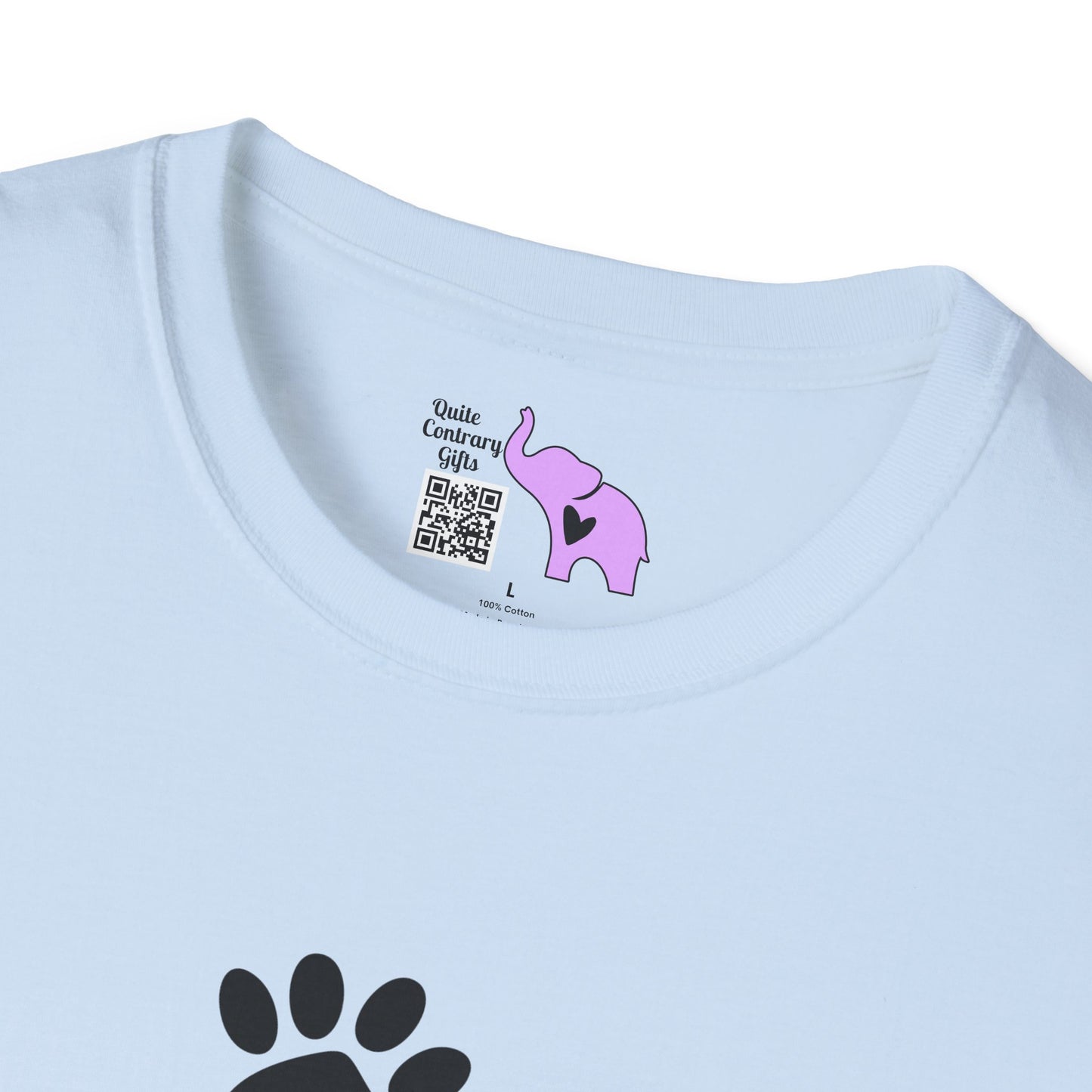 Live Love Woof Adult Tshirt