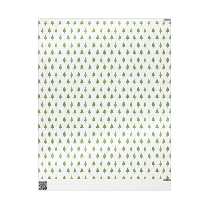 Winter Pines Wrapping Paper