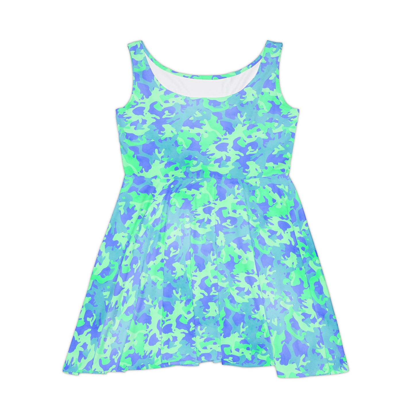 Glacier Grove Camo Women's Skater Dress