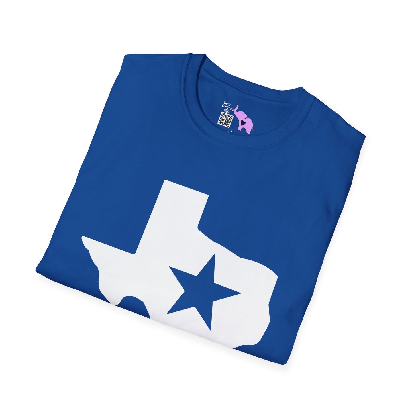 Texas w/Star Adult T-shirt