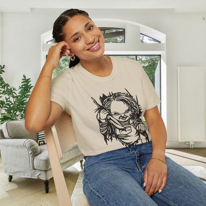 Stabby Chucky Adult T-shirt