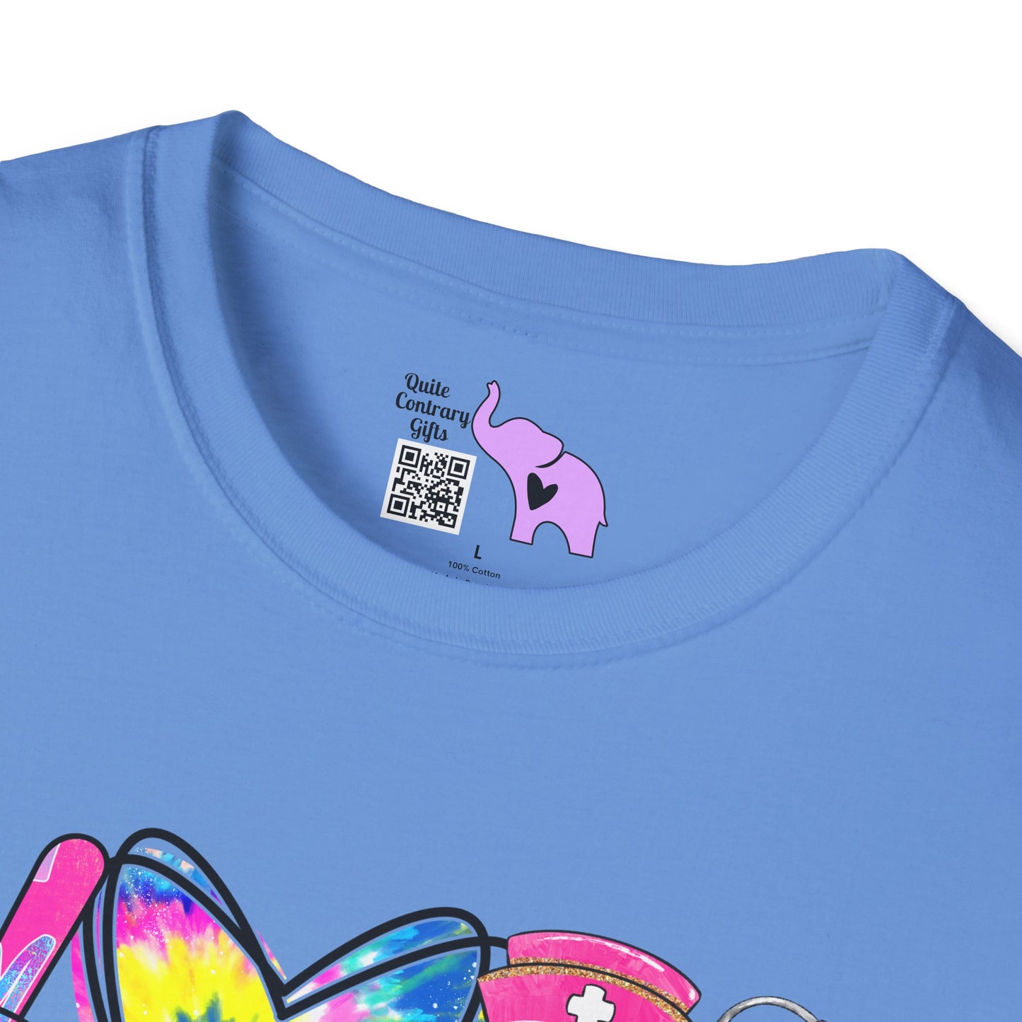 Peace Love Nursing Adult T-shirt