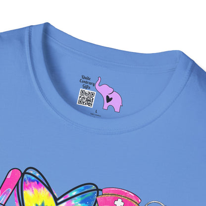 Peace Love Nursing Adult T-shirt