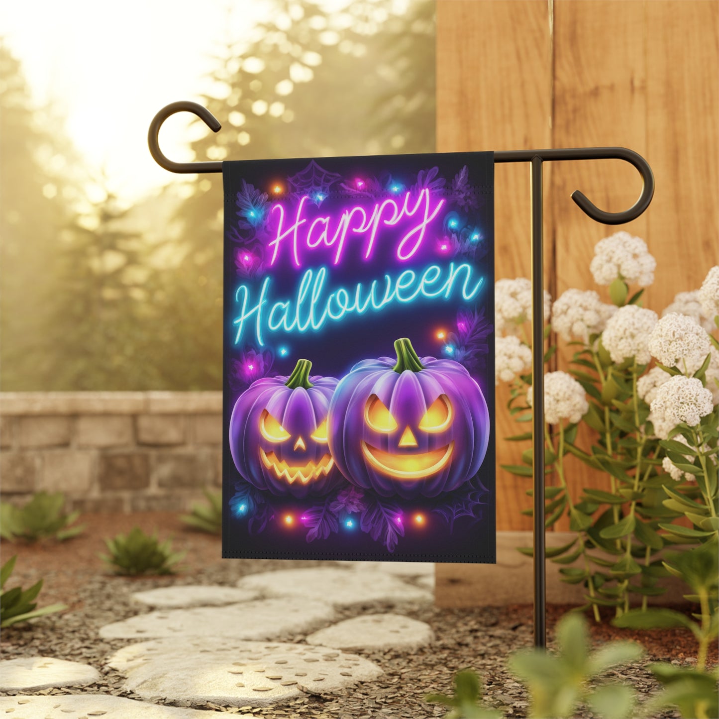 Happy Halloween Garden Banner