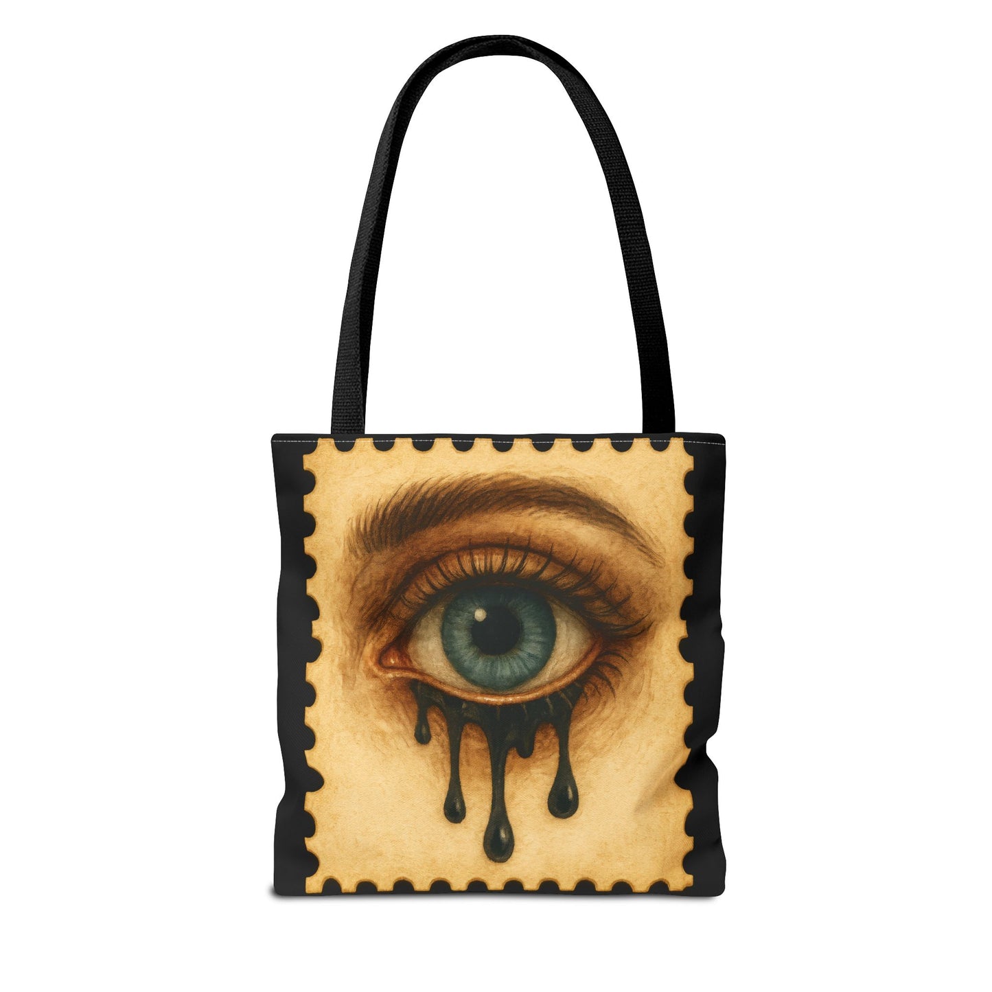 Drip Gaze Canvas Tote Bag