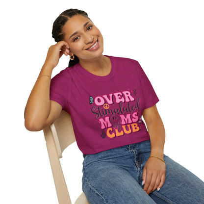 Overstimulated Mom's Club T-shirt