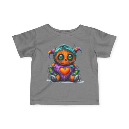 Patchwork Pumpkin Heart Infant T-Shirt