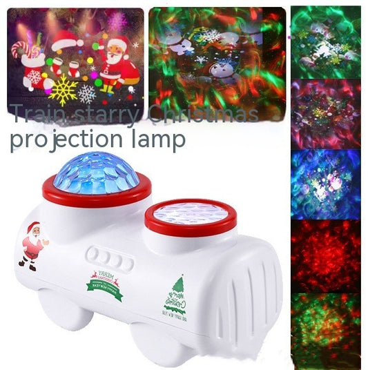 Train Starry Sky Projection Light w/Remote Control