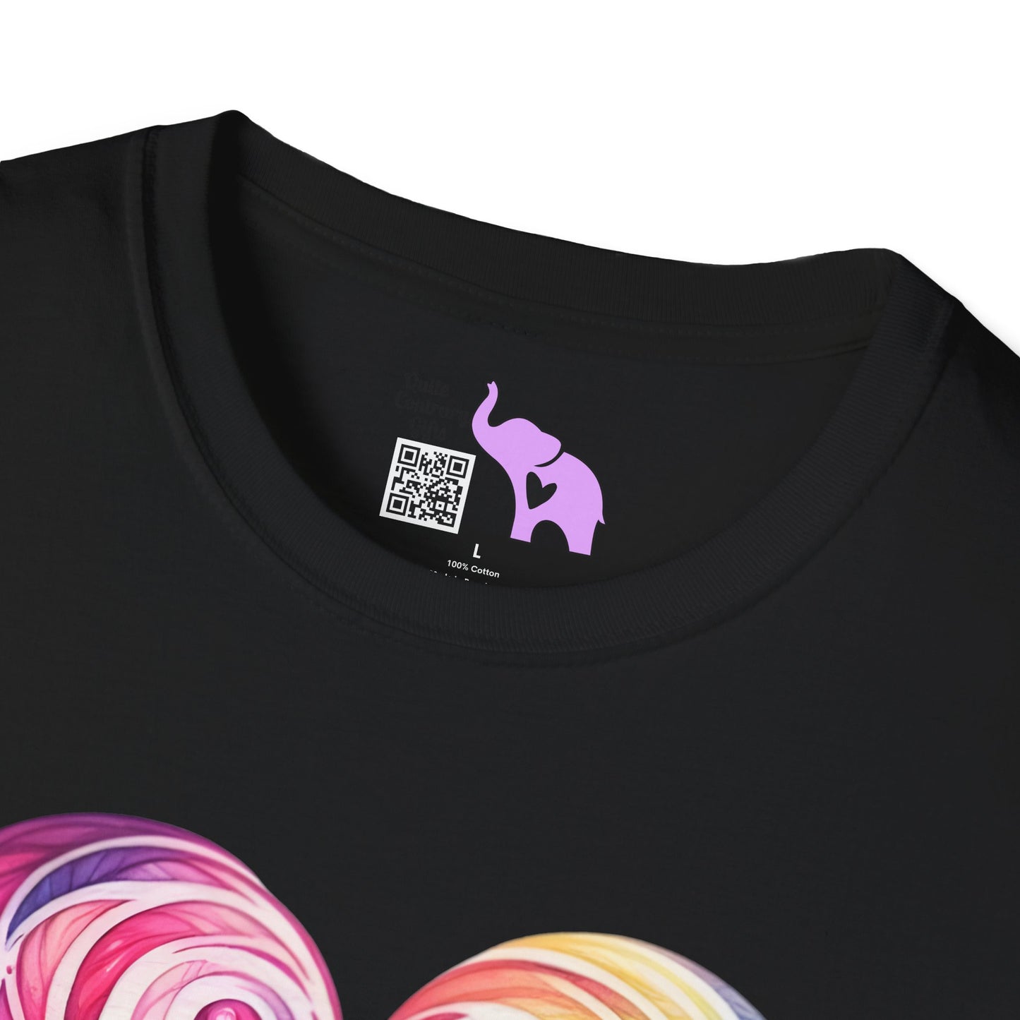 Colorwave Heart Adult T-shirt