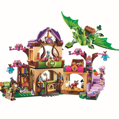 Girls Dragon/Castle building blocks toys