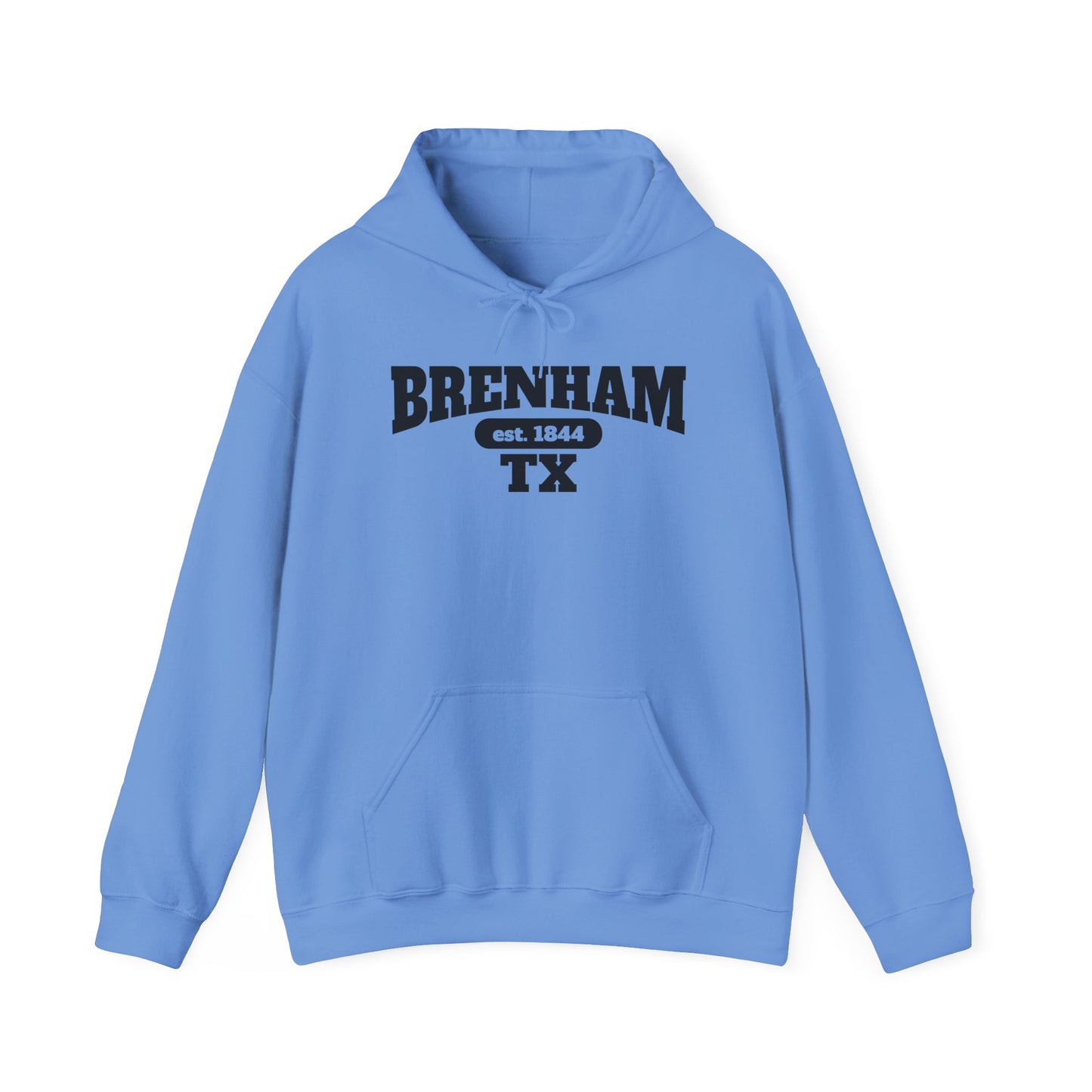 Brenham Tx Est. 1844 Adult Heavy Blend™ Hoodie