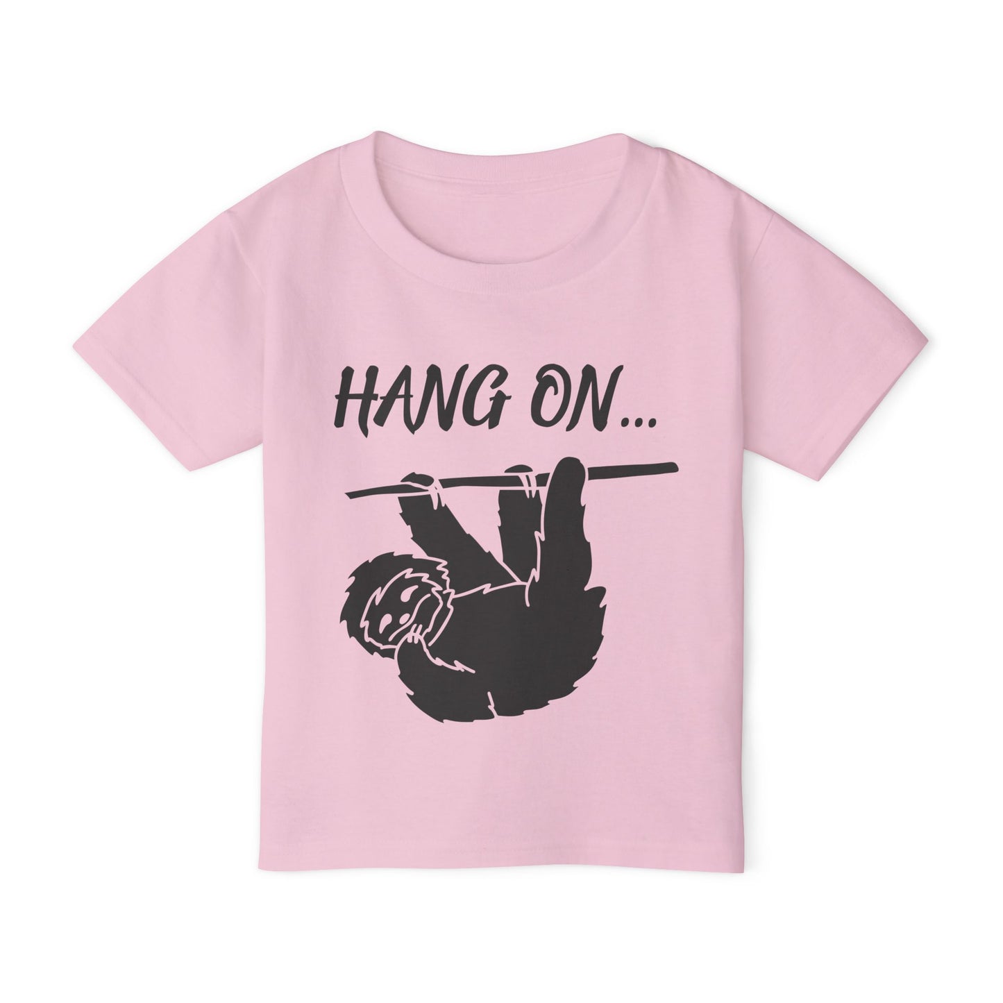 Hang On (Sloth) Heavy Cotton™ Toddler T-shirt