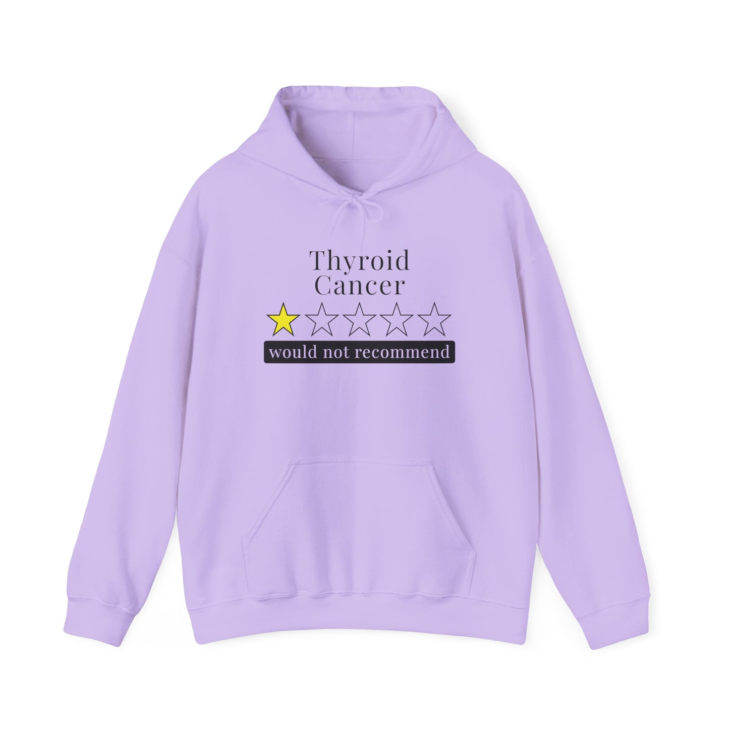 Thyroid Cancer 1 Star Would Not Recommend Heavy Blend™ Hooded Sweatshirt