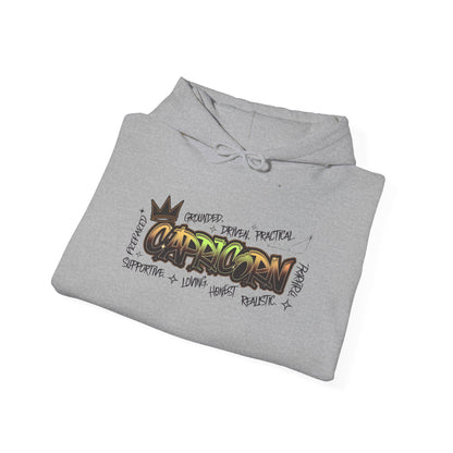 Capricorn Street Art Heavy Blend™ Hooded Sweatshirt