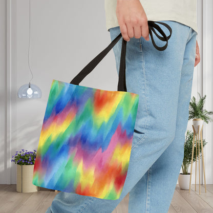 Colorwaves Canvas Tote Bag