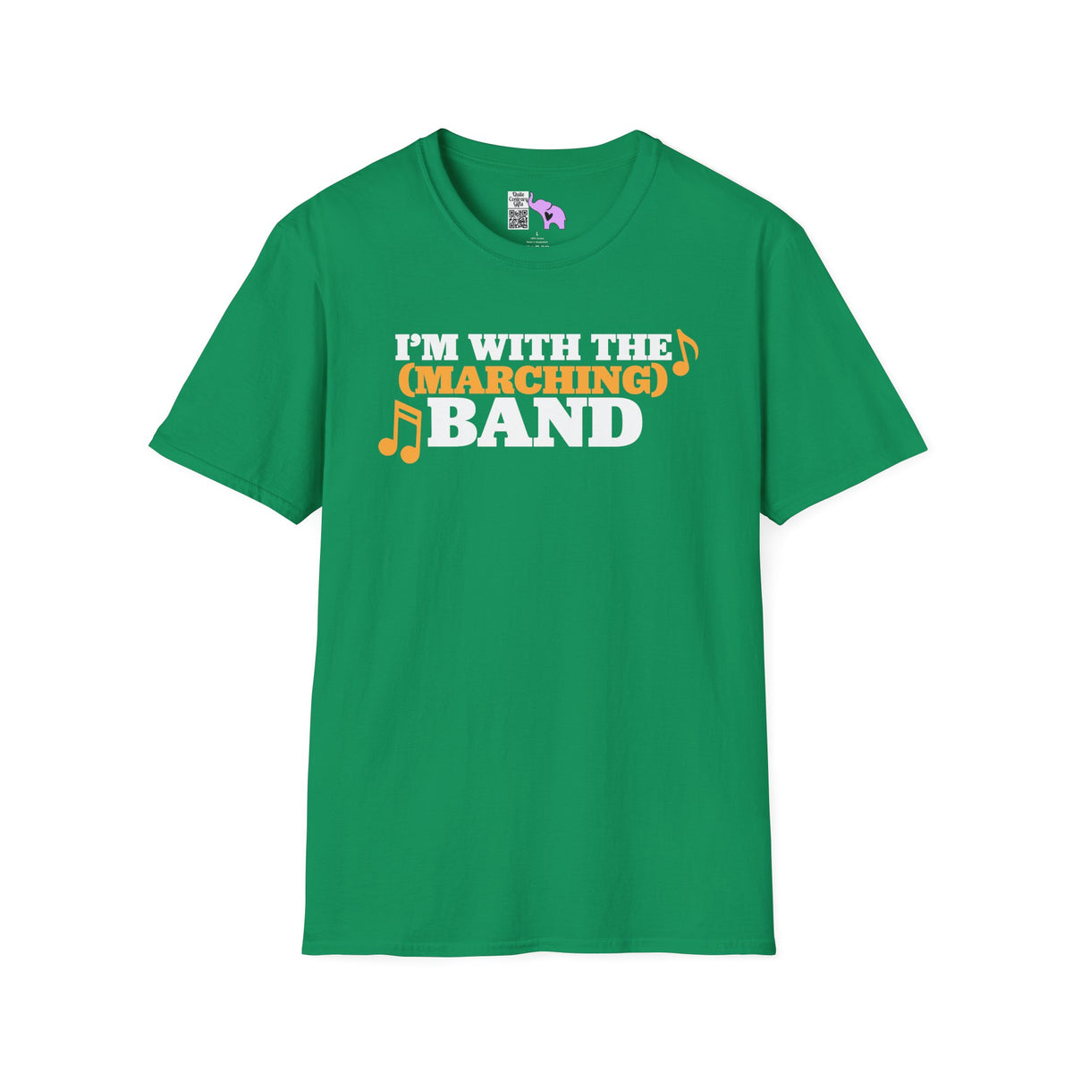 I'm With The (Marching) Band Adult T-shirt