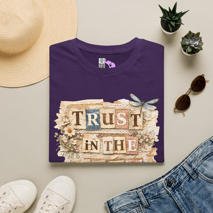 ""Trust In The Lord (Lace Collage) Adult T-shirt