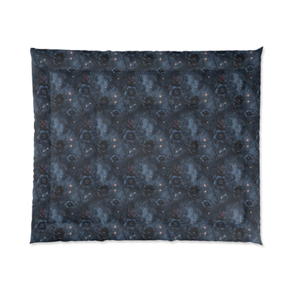 Black Roses & Vines Basic Bedding Set