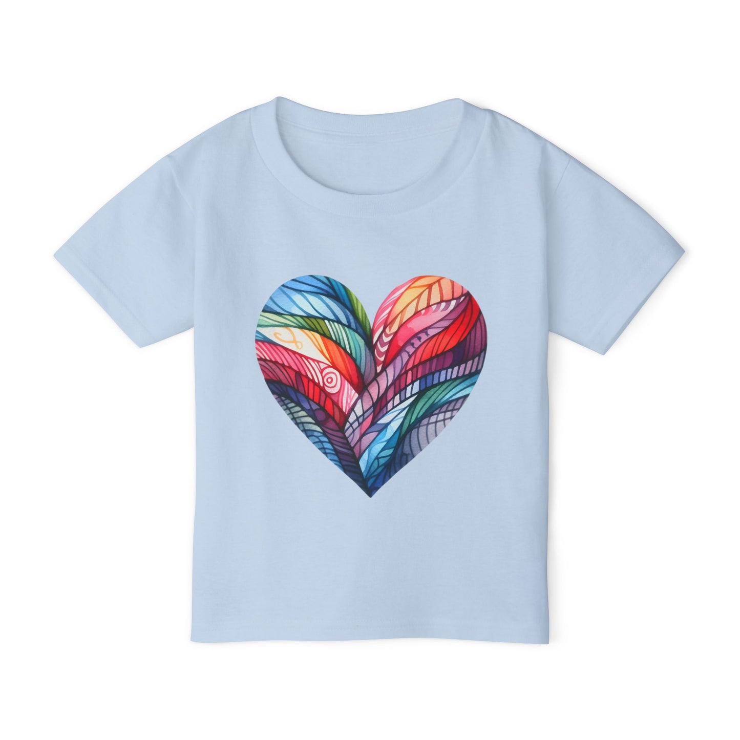 Heart of Many Colors Heavy Cotton™ Toddler T-shirt