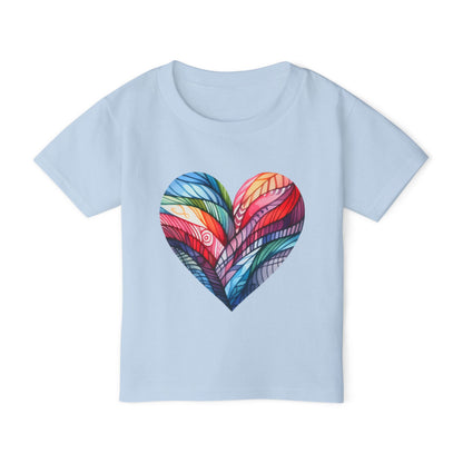 Heart of Many Colors Heavy Cotton™ Toddler T-shirt