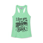 I Love You to the Beach and Back Women's Ideal Racerback Tank