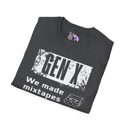 Gen X We Made Mixtapes Not Tiktoks Adult T-shirt