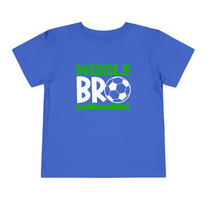 Middle Bro (Soccer Ball) Toddler Tee