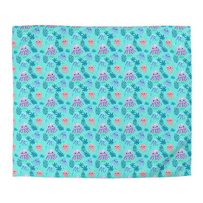 Jellyfish Daydreams Microfiber Duvet Cover