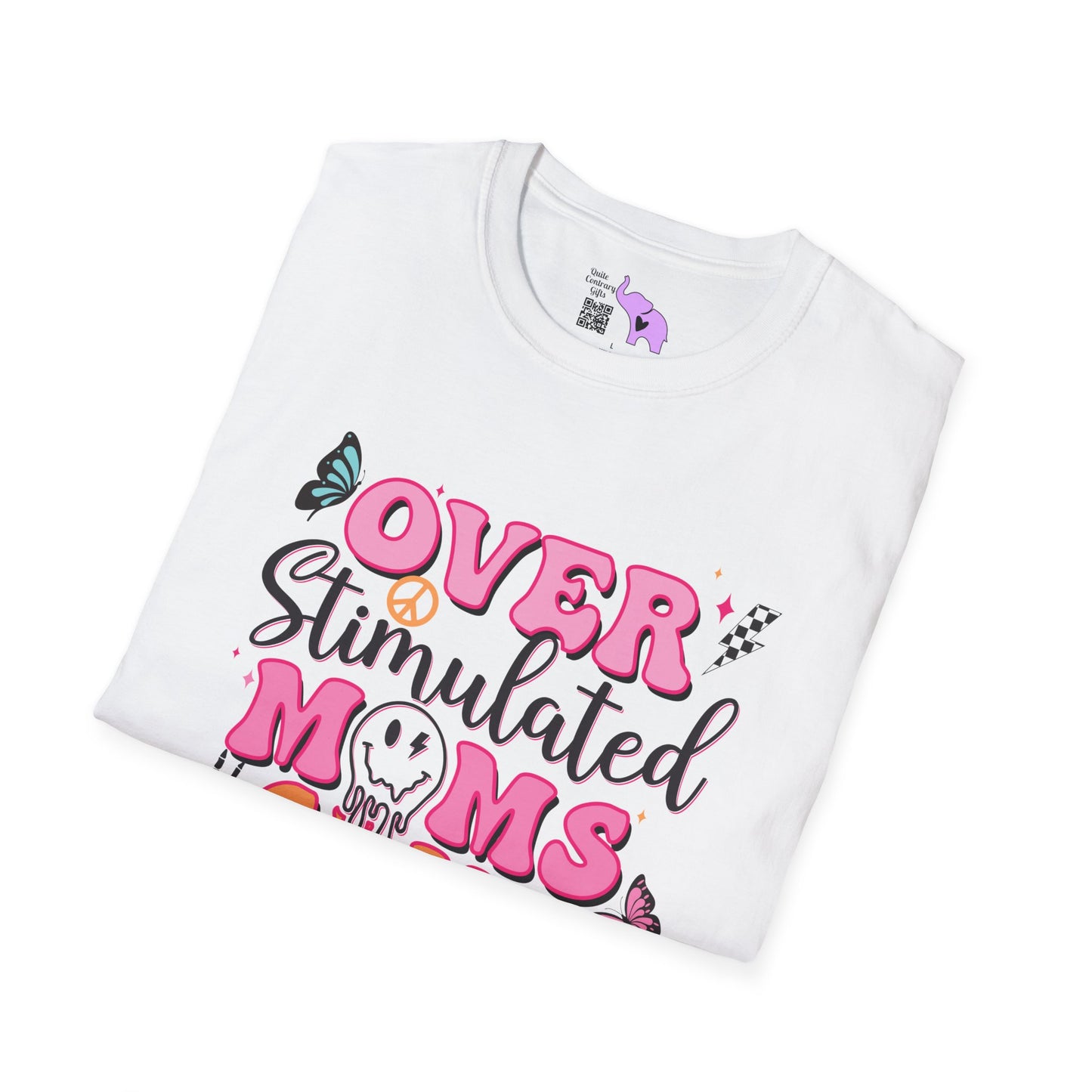 Overstimulated Mom's Club Adult T-shirt