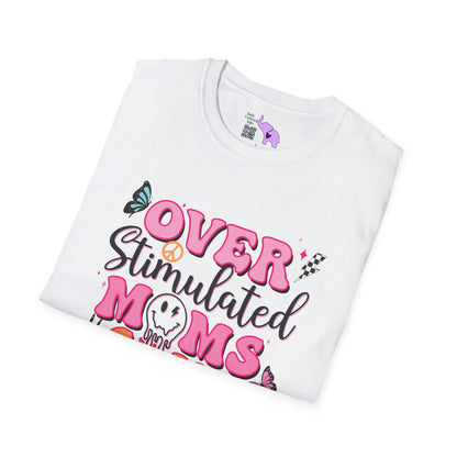 Overstimulated Mom's Club Adult T-shirt
